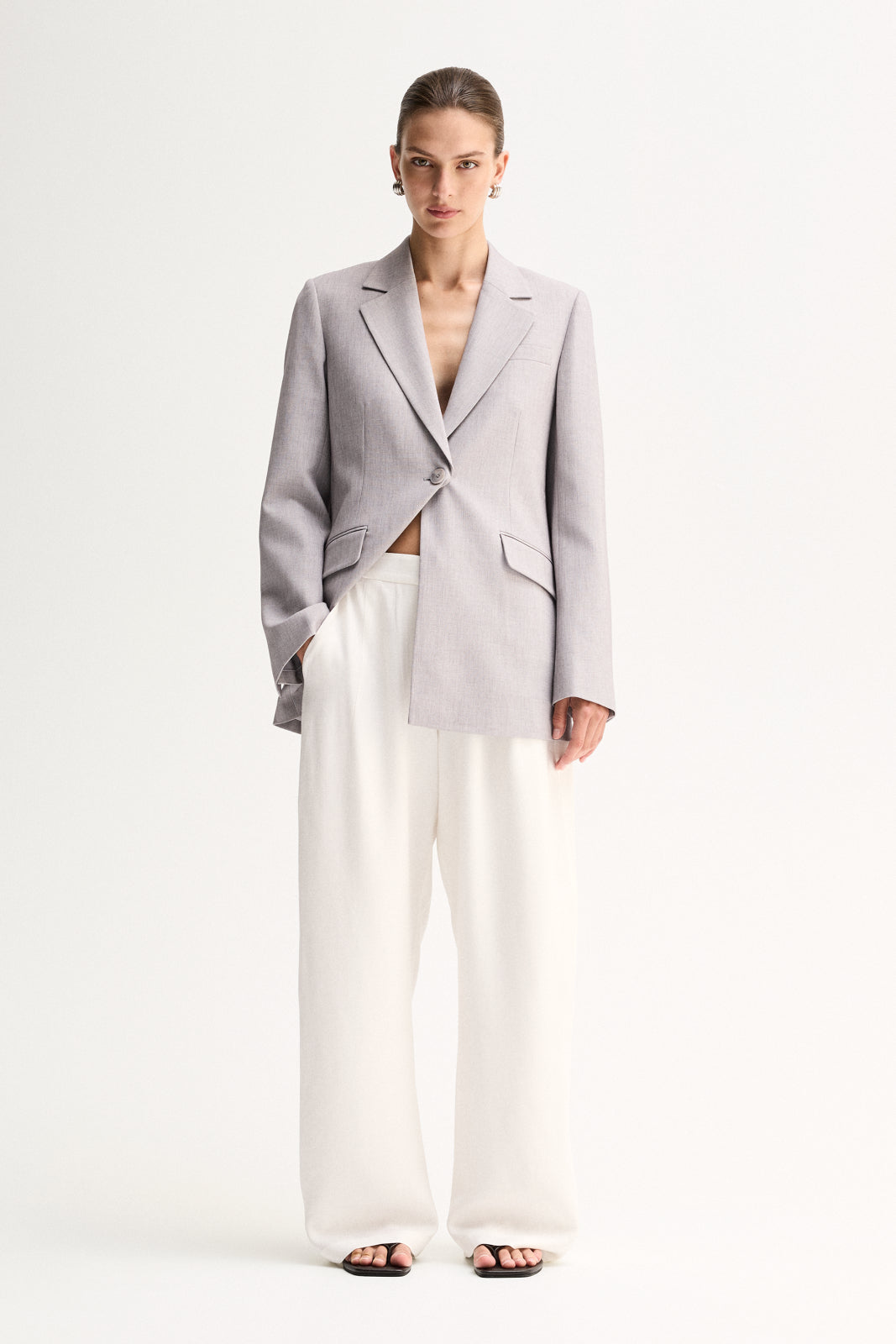 Cora Blazer Grey