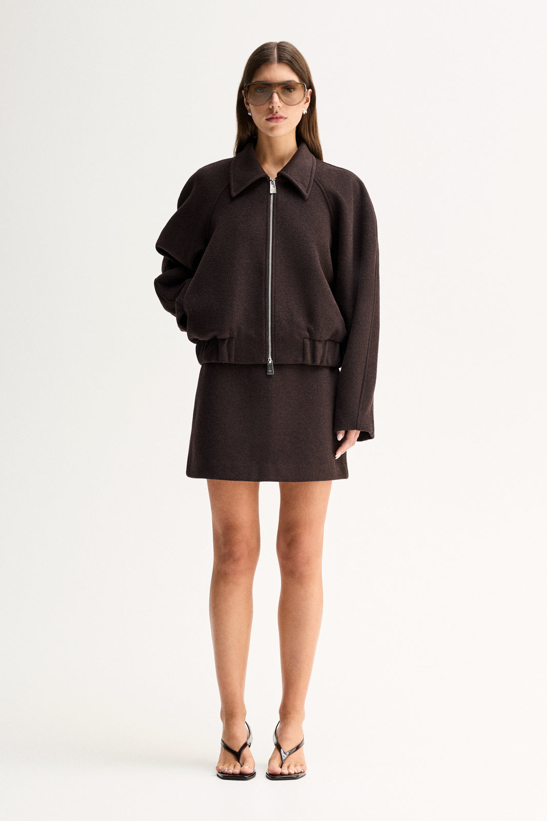 Darley Mini Skirt Chocolate