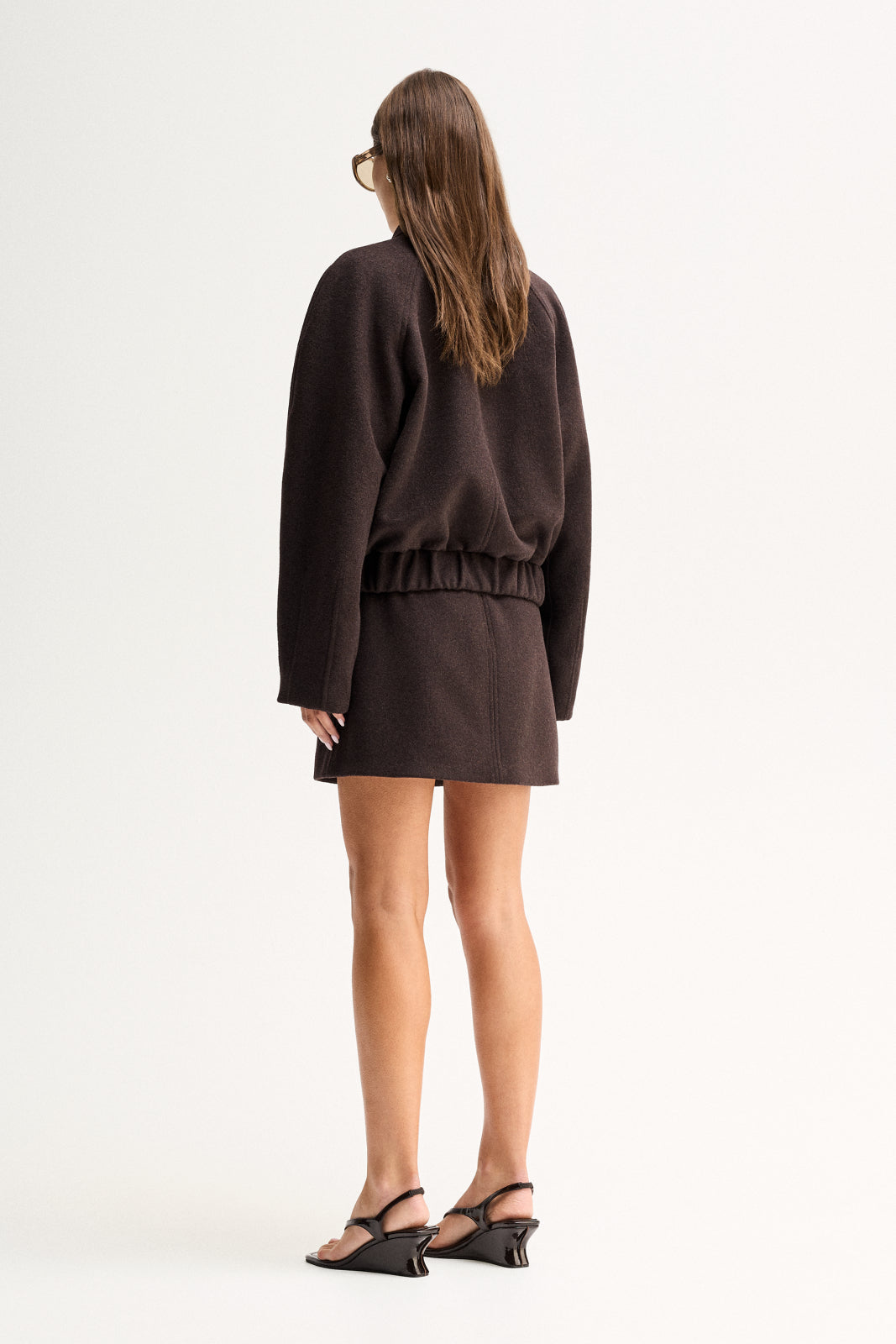 Darley Mini Skirt Chocolate