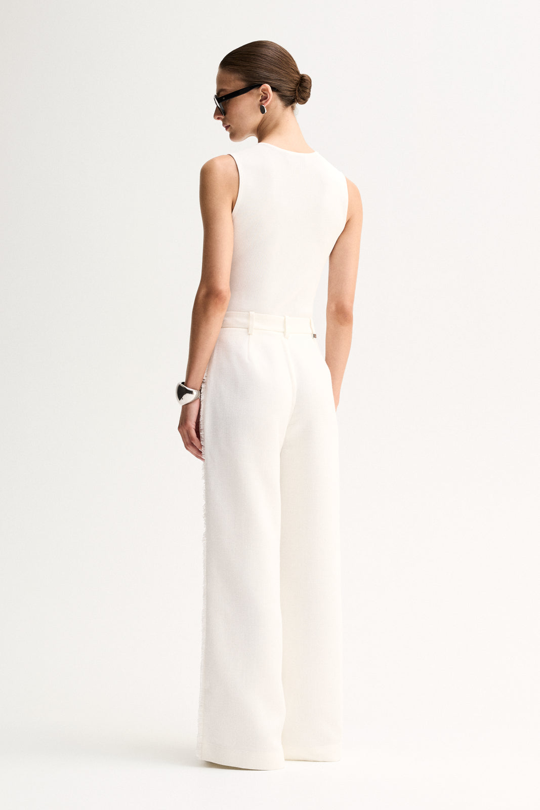 Ross Pant White