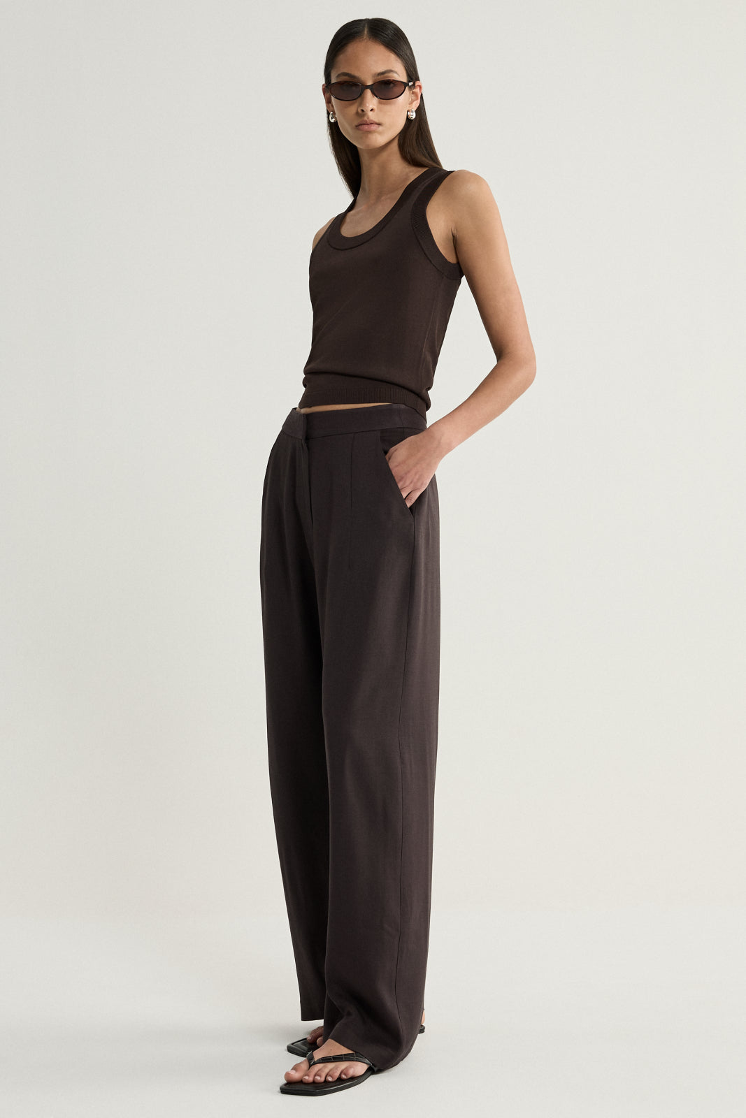 Tori Pant Chocolate