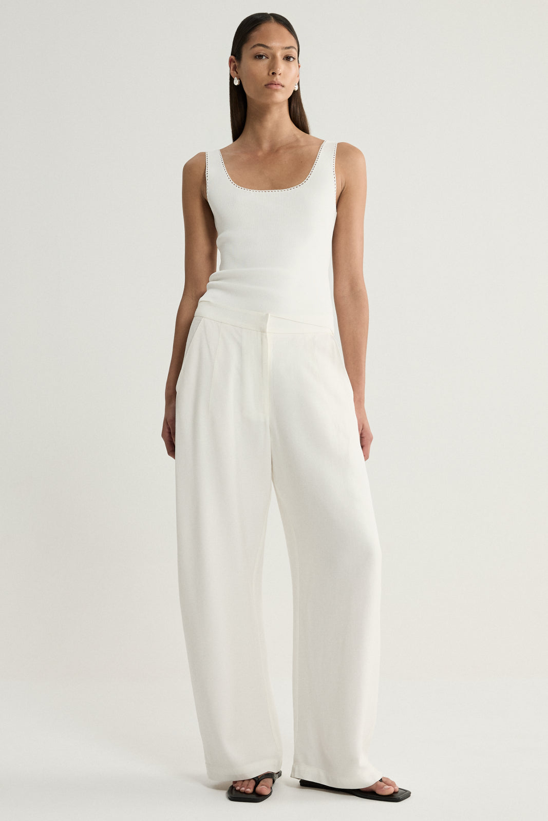 Tori Pant White