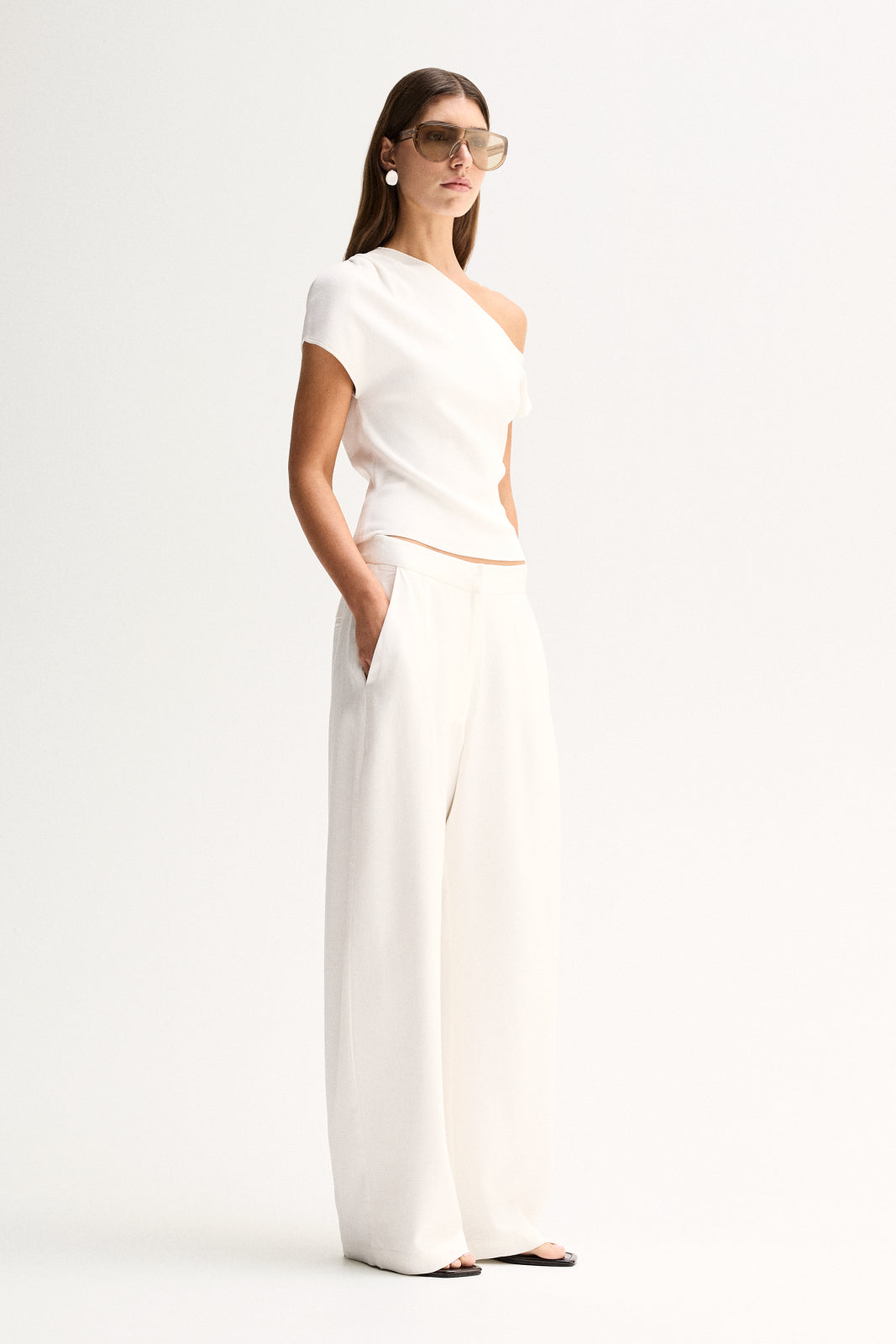 Tori Pant White