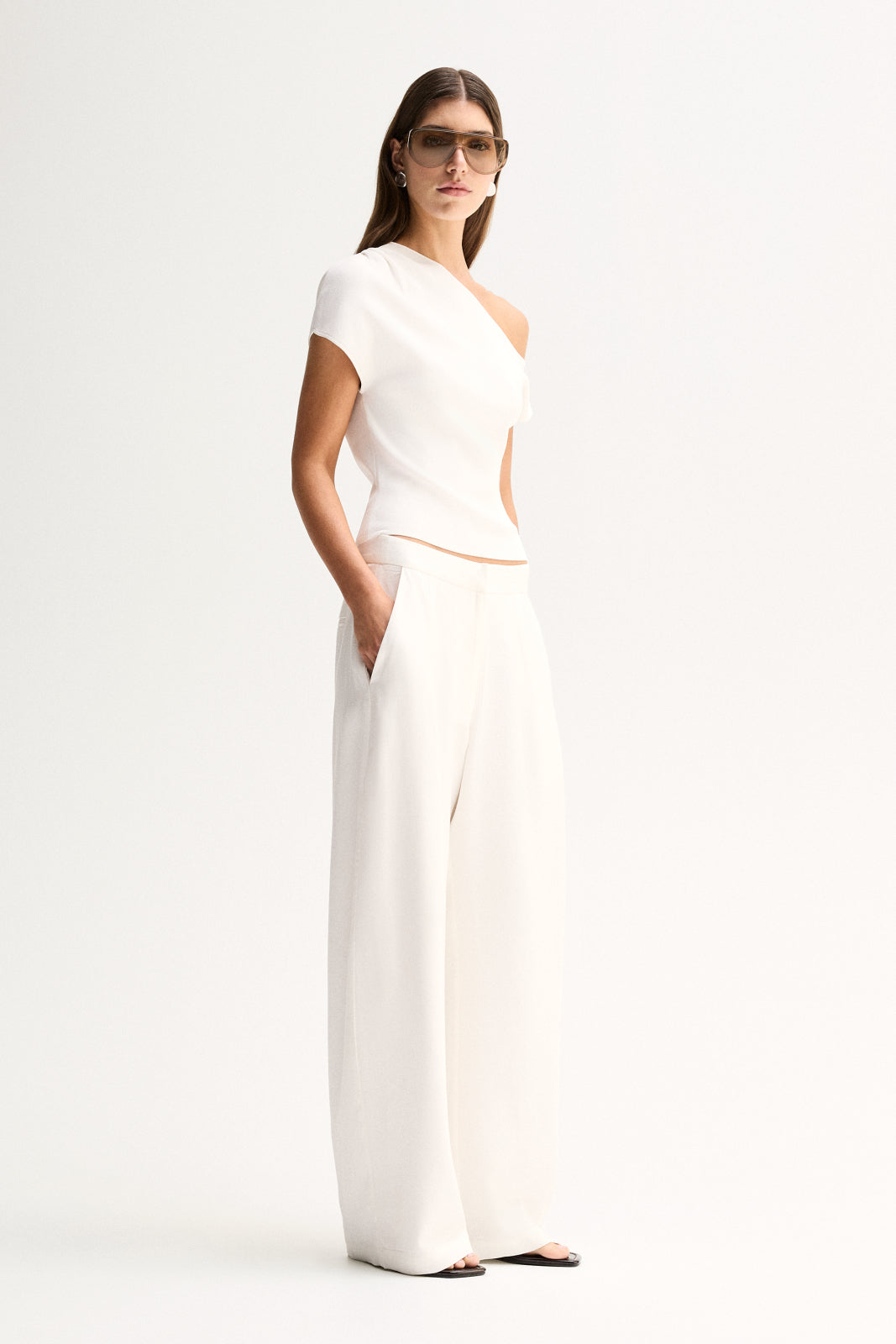 Tori Pant White