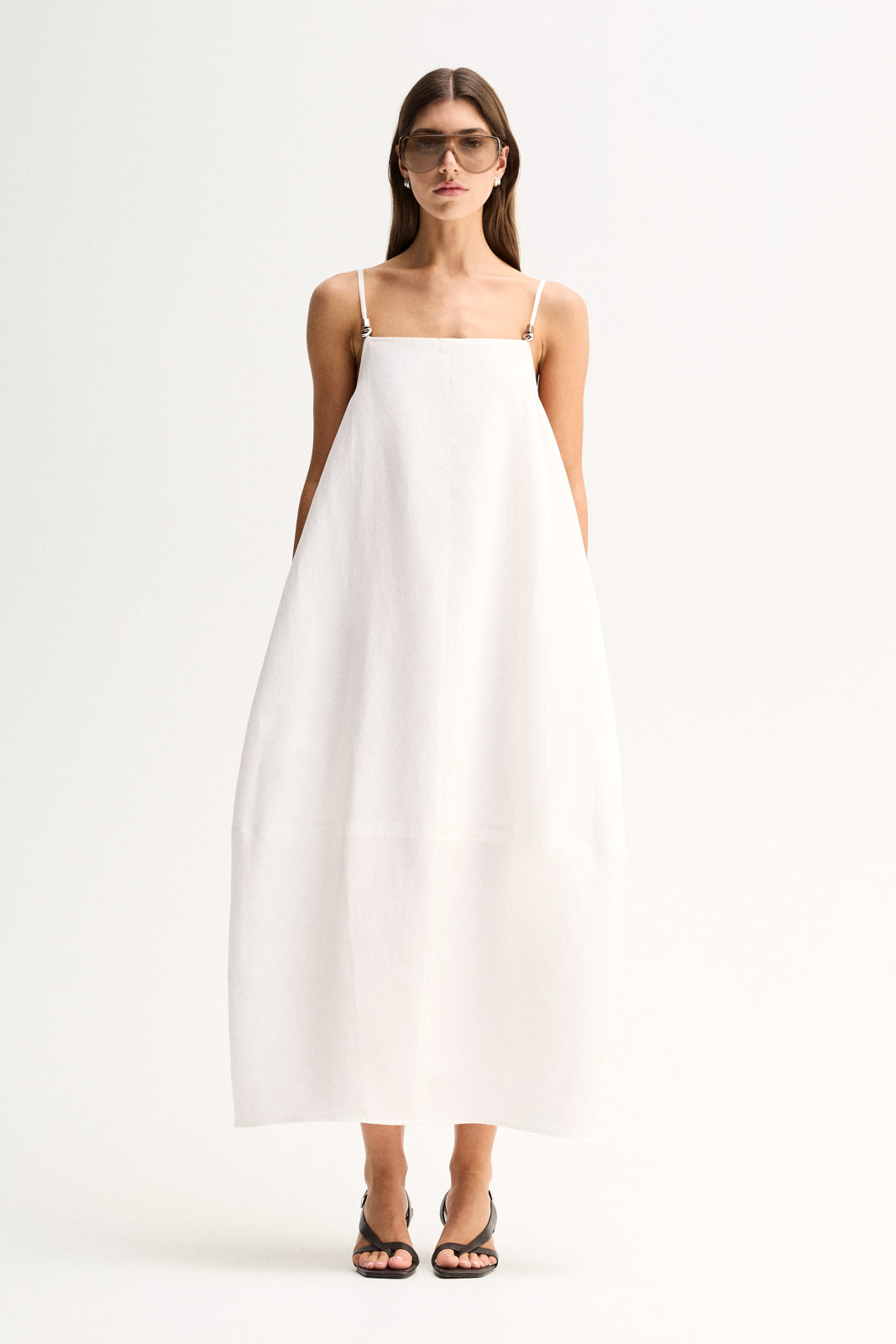 Carlo Maxi Dress White
