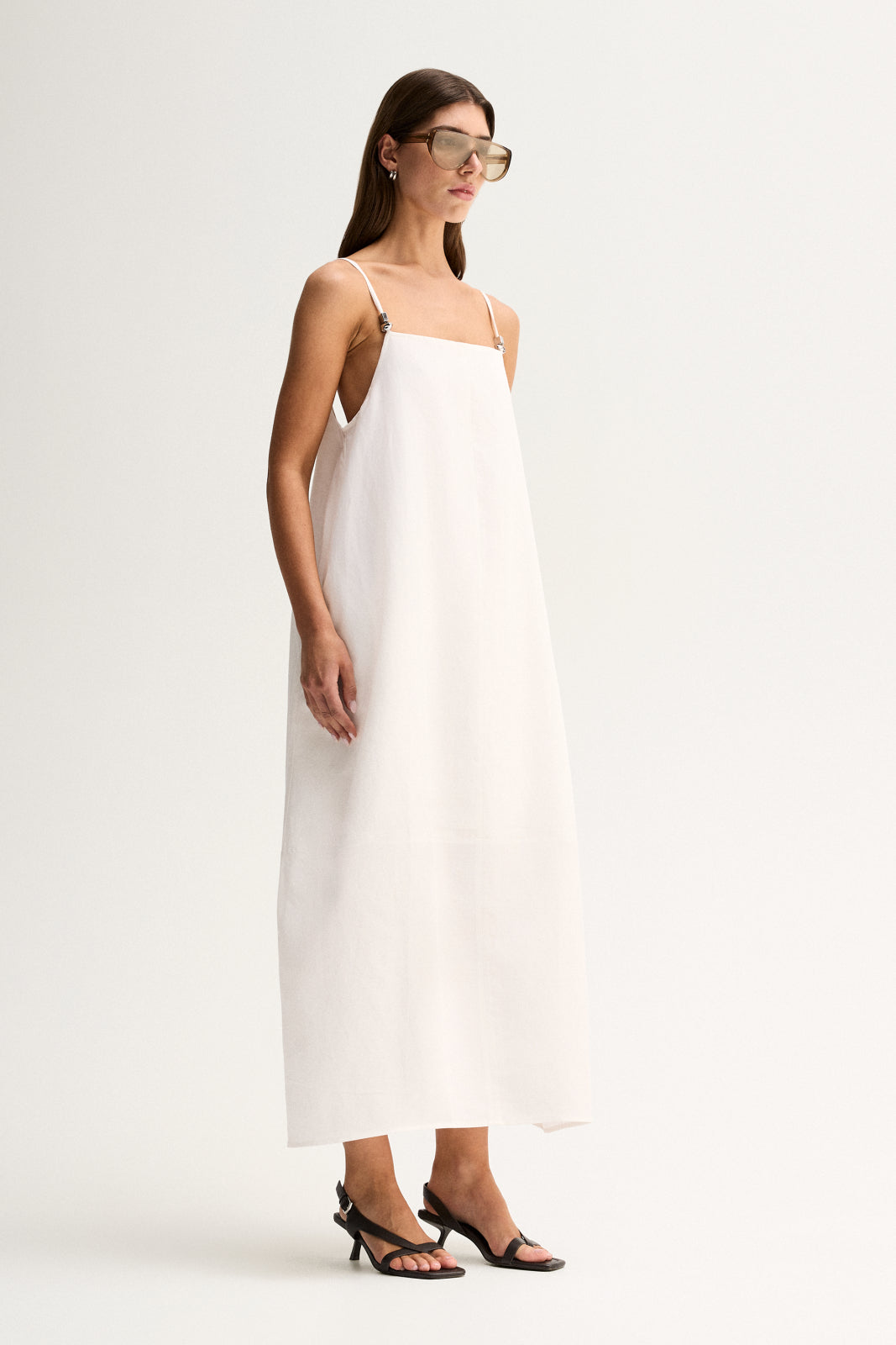 Carlo Maxi Dress White