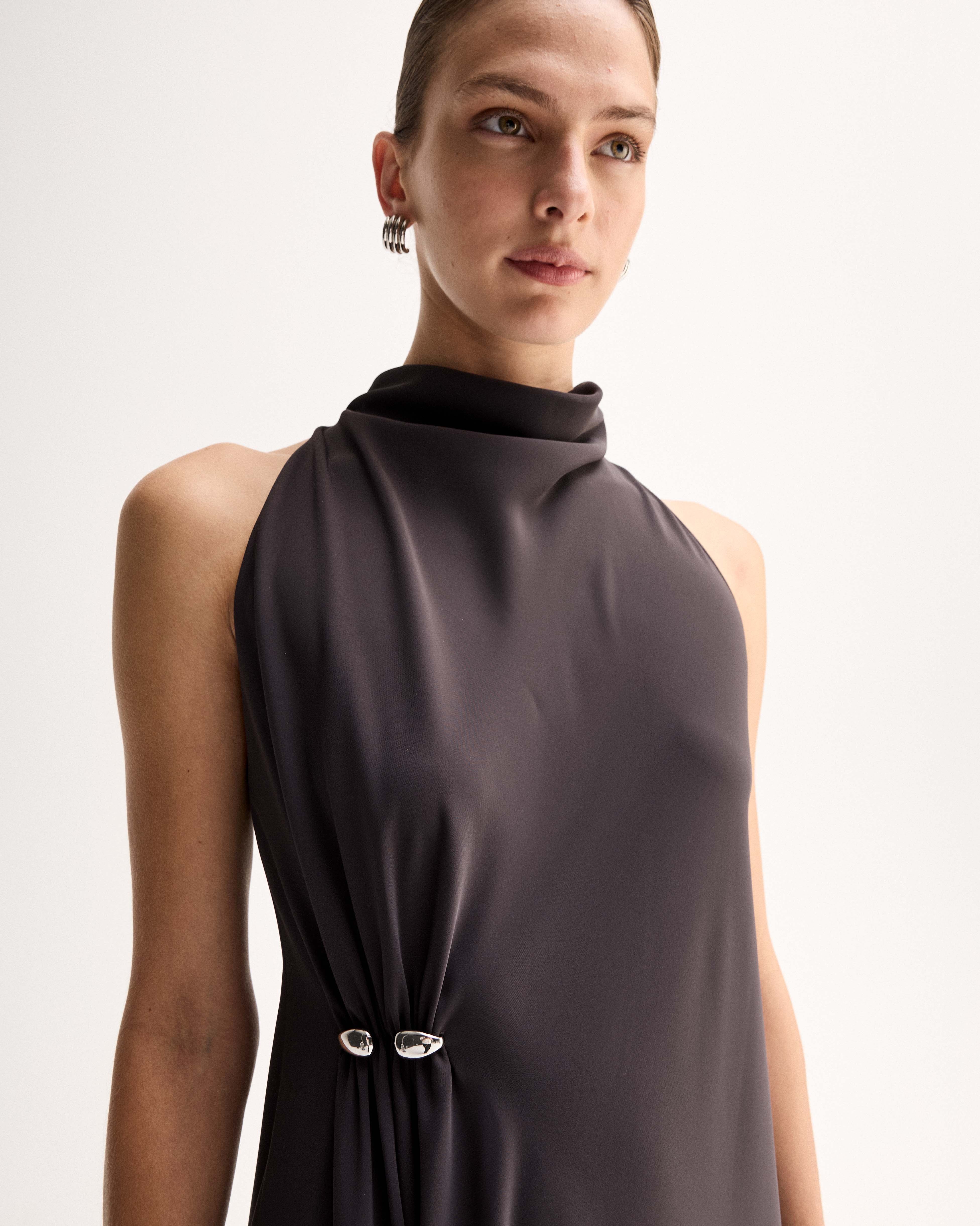 Harper Maxi Dress Slate