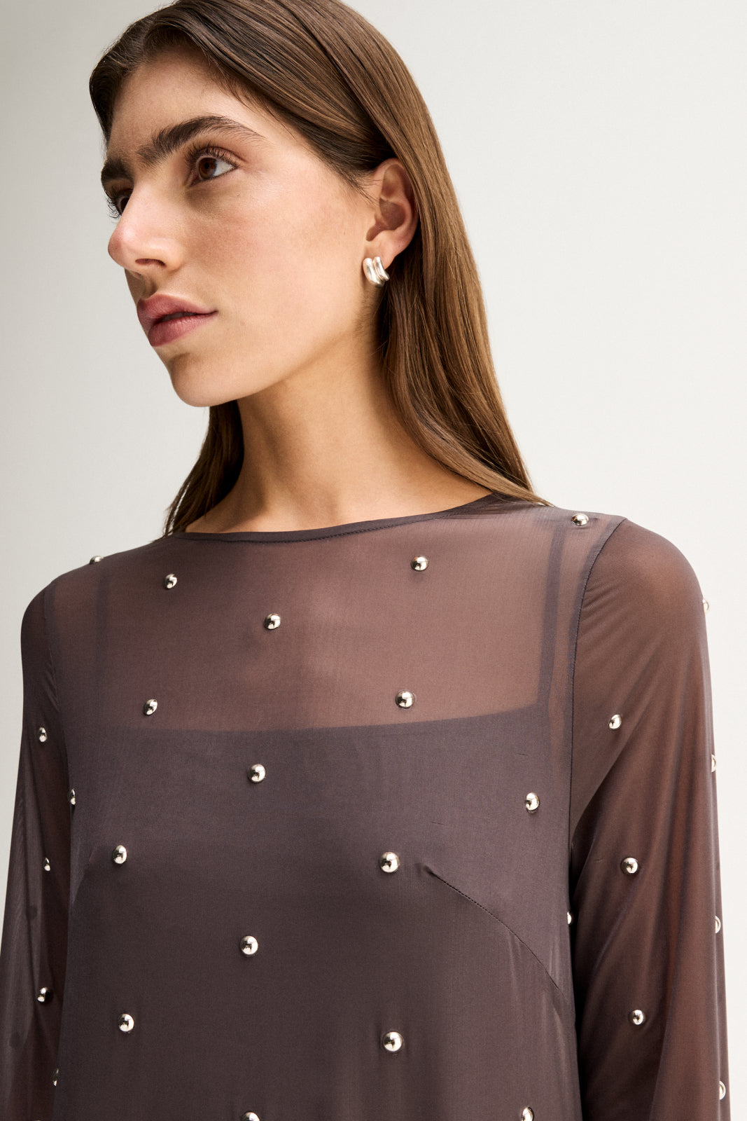 Rowe Long Sleeve Maxi Dress Slate