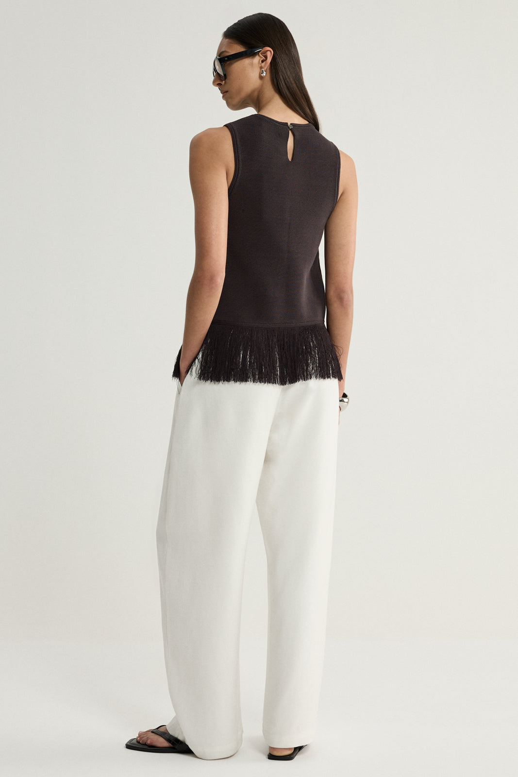 Miles Knit Top Chocolate