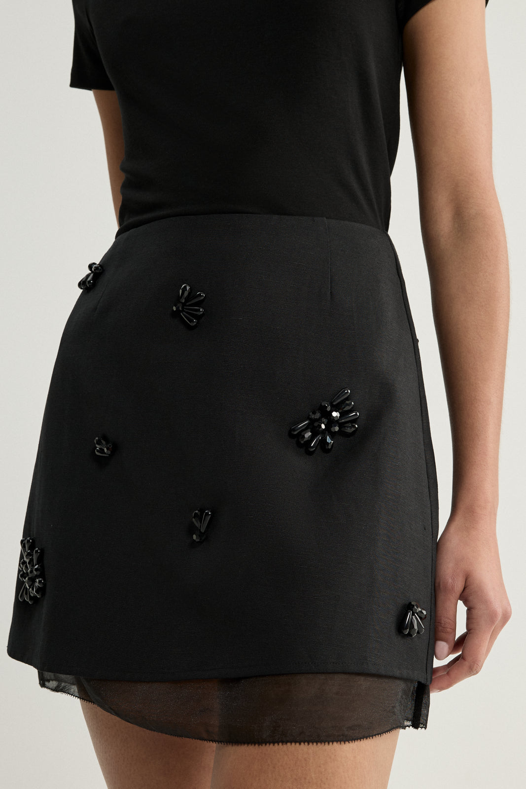 Annelise Mini Skirt Black