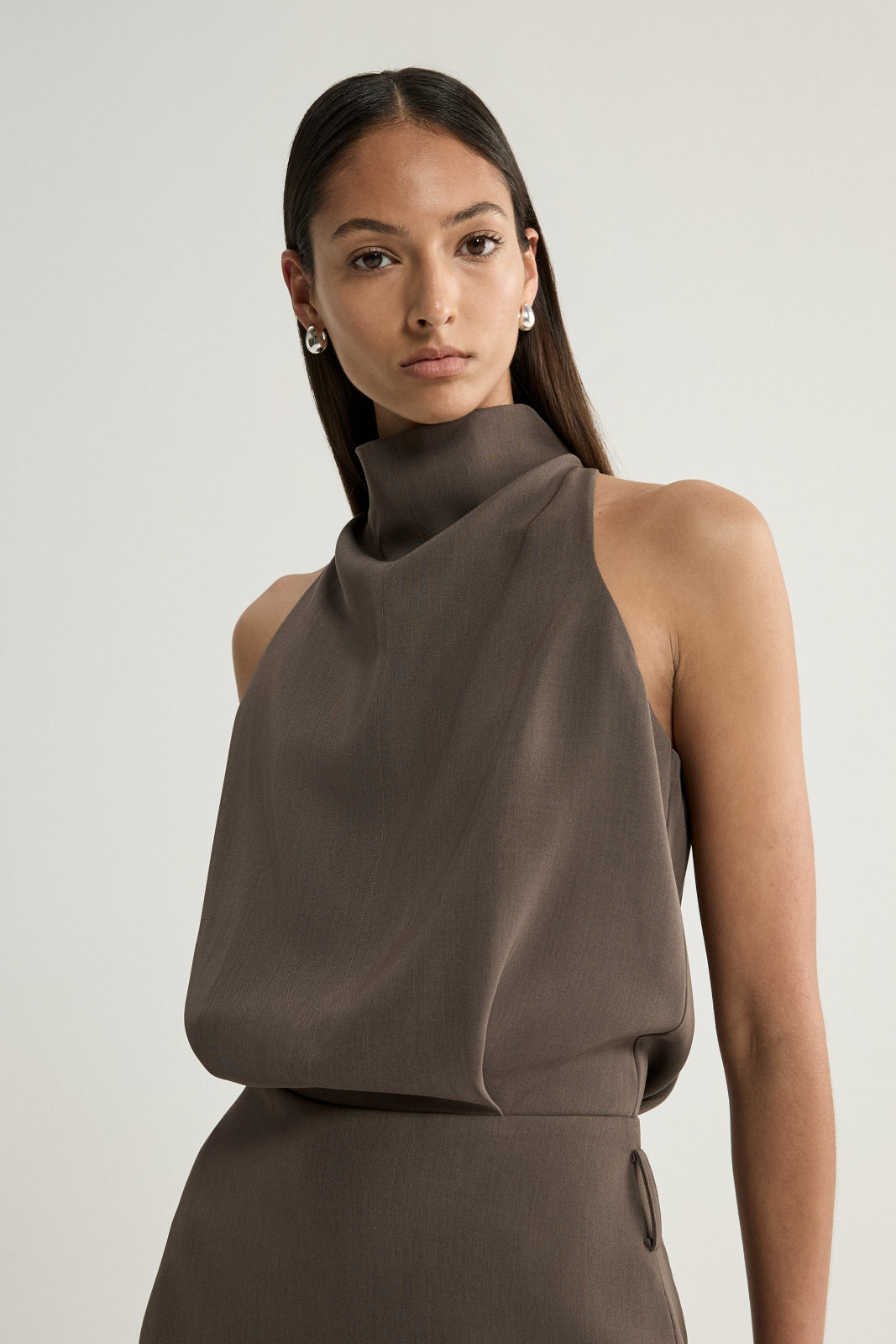 Margot Mini Dress Taupe