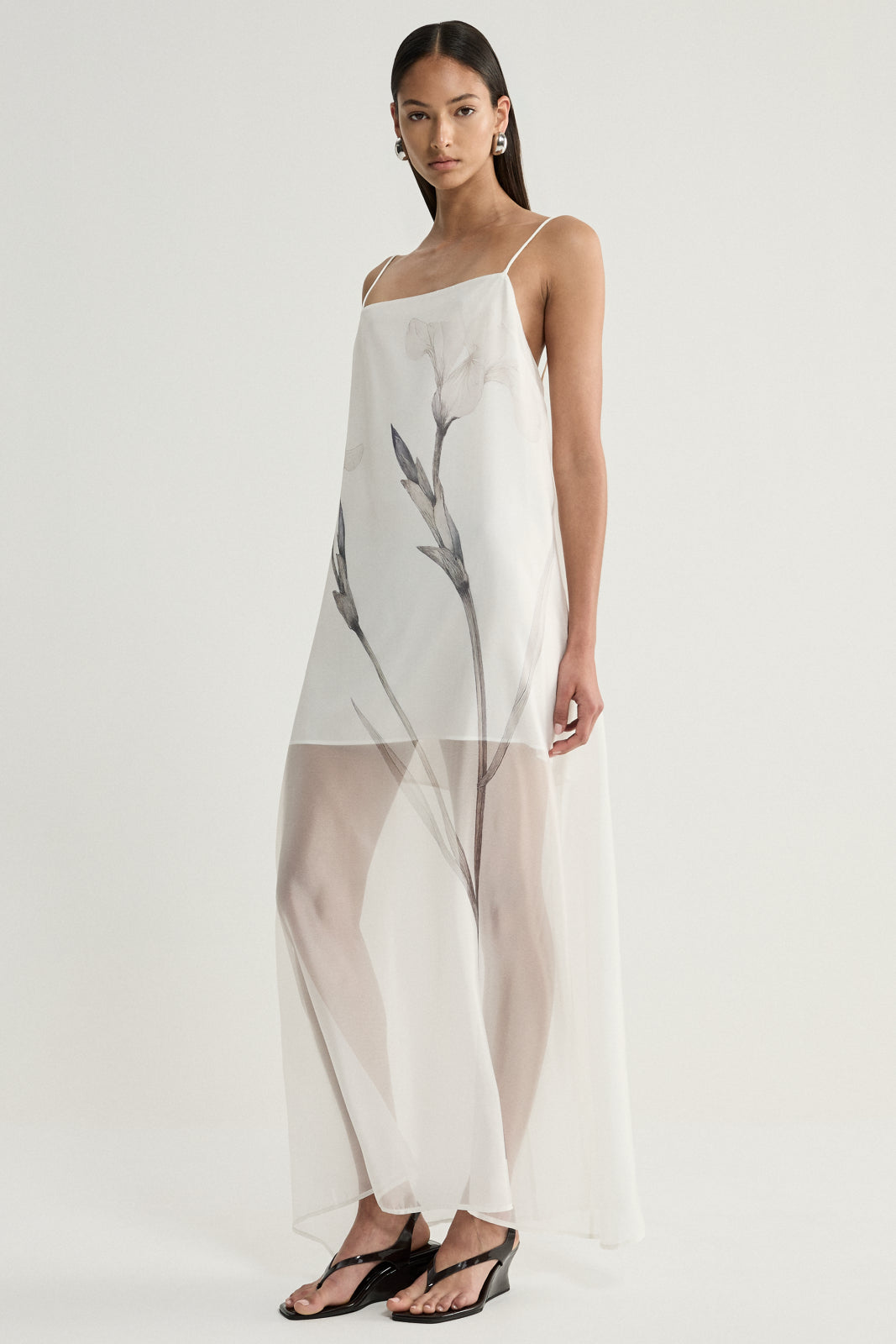 Vesper Dress White Floral