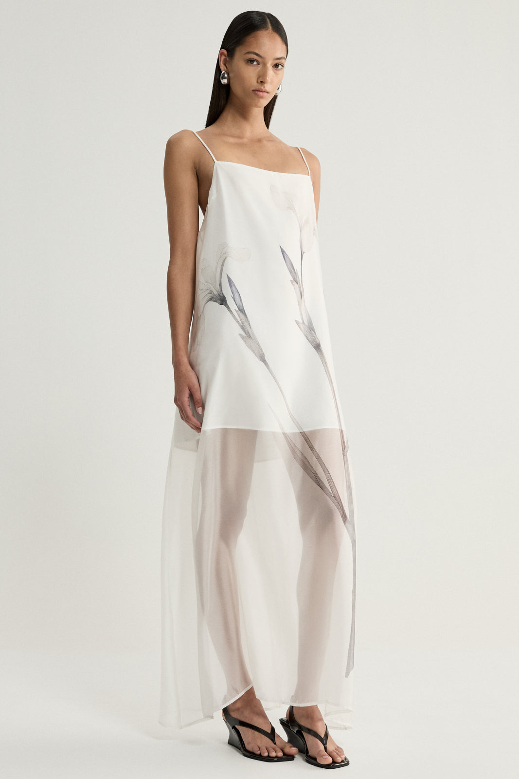 Vesper Dress White Floral